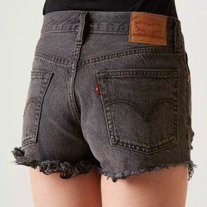 Levi's 501® Women's High Rise Shorts Black/Grey